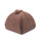 Small Size Suede Jewelry Box for Earings/Ring (Brown)