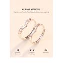 ALWAYS WITH YOU DEER HORN LOVER RINGS